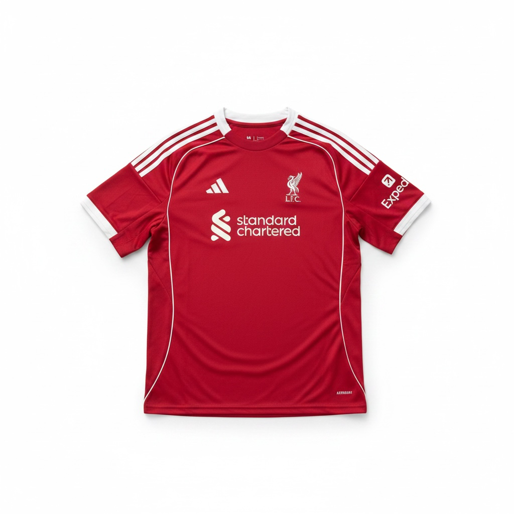 Liverpool 2025-26 Home Shirt - Front