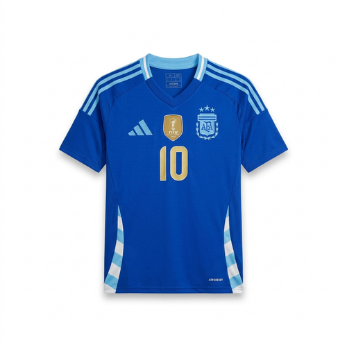 Argentina 2024-25 Away Football Shirt - Messi 10 - Front