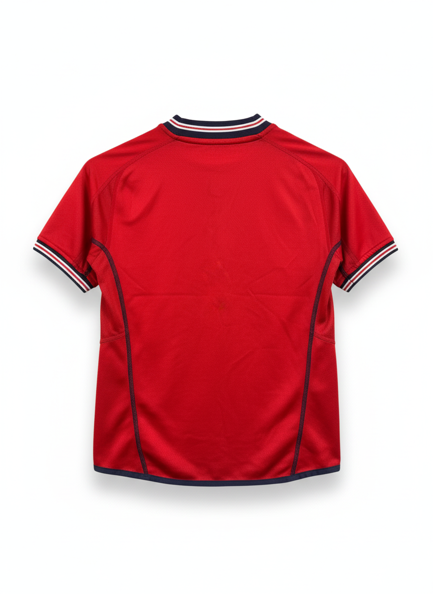 England 2002-04 Away Football Shirt - Back