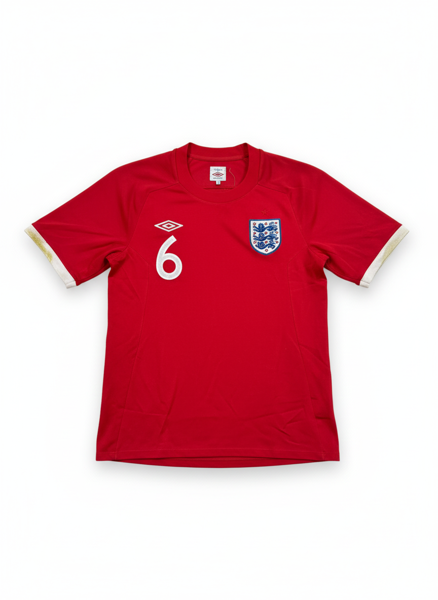 England 2007-09 Home Football Shirt Terry 6 Front