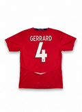 England 2008-10 Away Football Shirt - GERRARD 4 - Back
