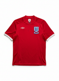 England 2009-10 Away Football Shirt front