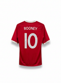 England 2010-11 Away Football Shirt - ROONEY 10 - Back