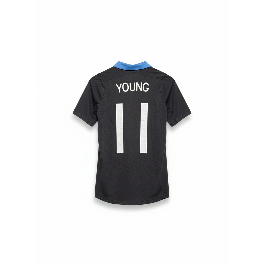 England 2011-12 Away Football Shirt - YOUNG 11 - Back