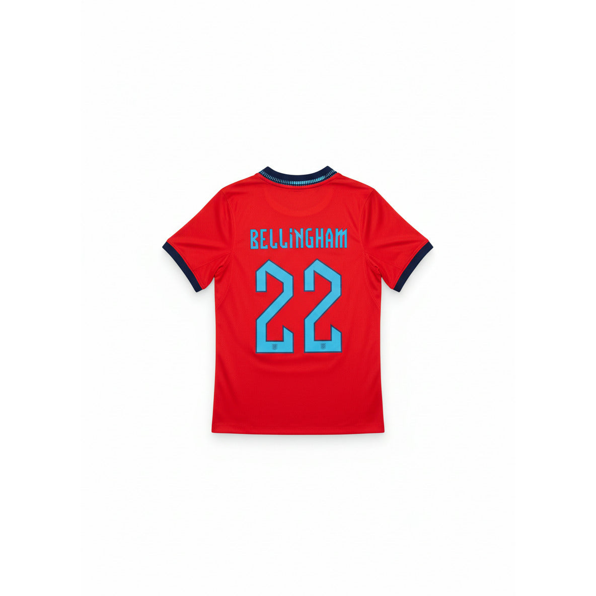 England 2022-23 Away Football Shirt - Bellingham 22 - Back