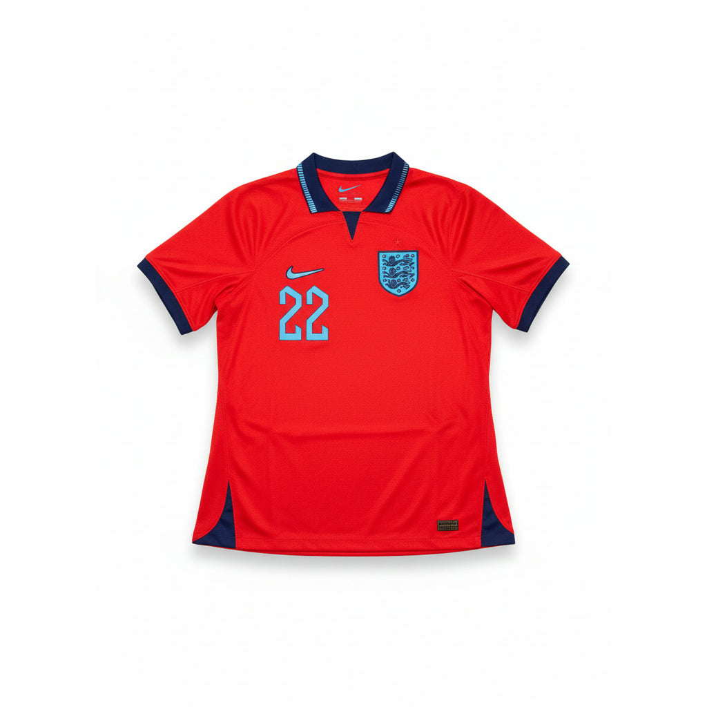 England 2022-23 Away Football Shirt - Bellingham 22 - Front