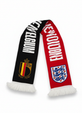 England & Belgium 2024 Scarf - Front