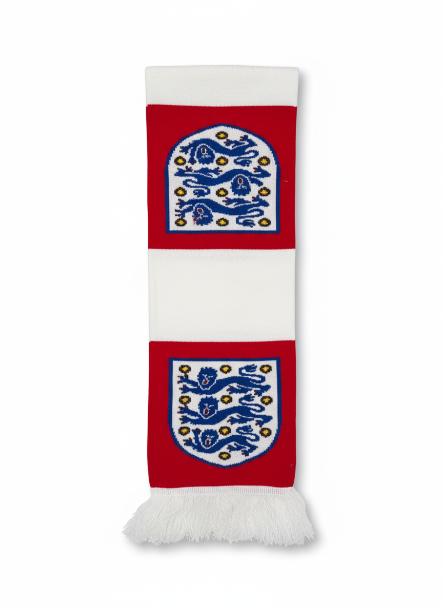 England Football Scarf Red - Back