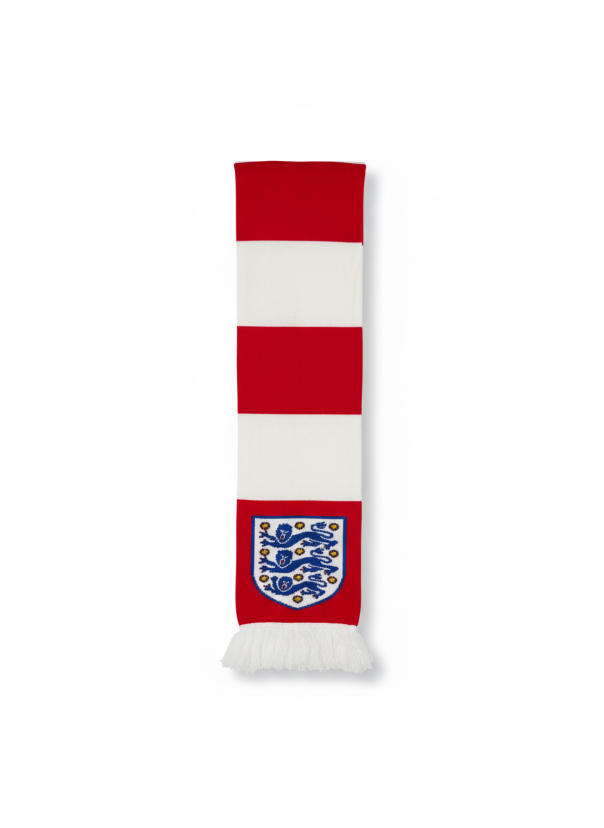 England Football Scarf Red - Front