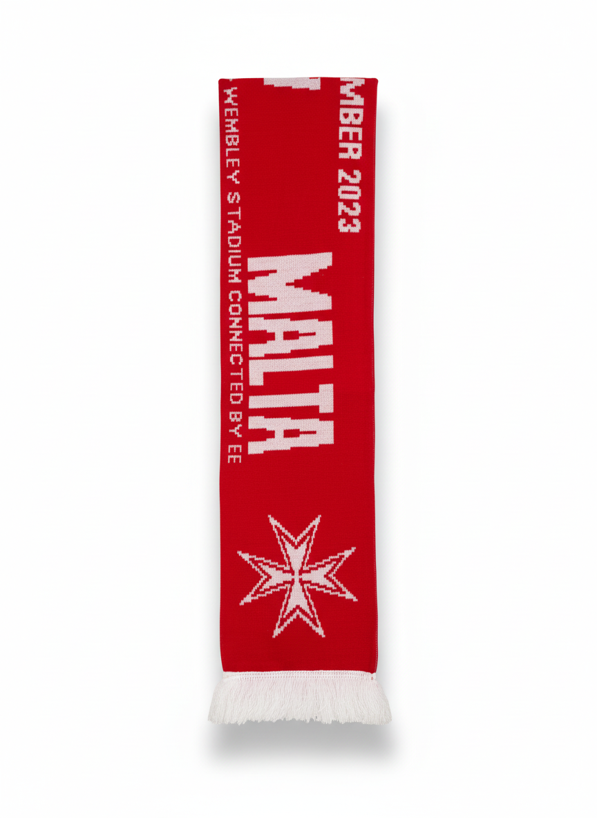 England & Malta 2023-24 Scarf - Back