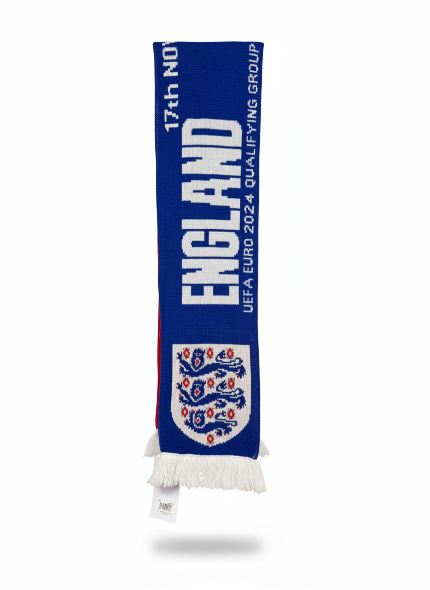England & Malta 2023-24 Scarf - Front