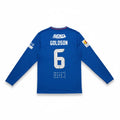 Rangers 2023/24 Home L/S Football Shirt - GOLDSON 6 - Back