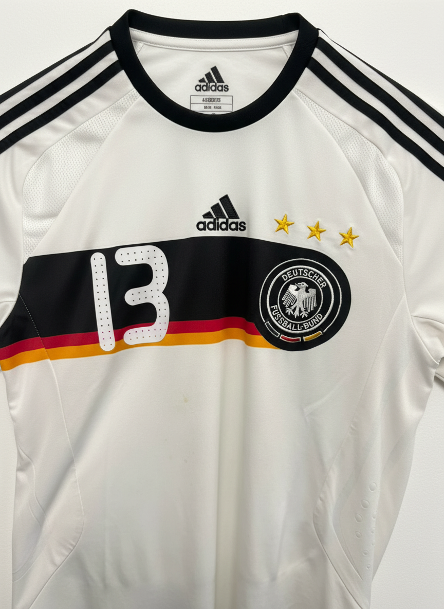 Germany 2008-09 Home Football Shirt - BALLACK 13 - Detail