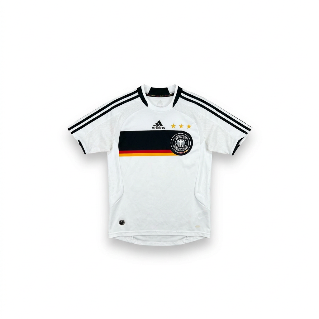 Germany 2008-09 Home Football Shirt Front