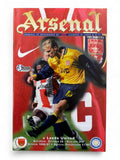 Arsenal vs Leeds United 1996/97 match day programme