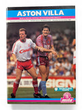 Aston Villa vs Norwich City 1988/89 match day programme
