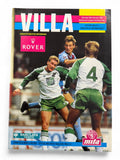 Aston Villa vs Sheffield Wednesday 1989/90 match day programme