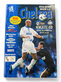 Chelsea vs Newcastle United 1999/2000 match day programme