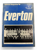 Everton vs Southampton 1971/72 programme