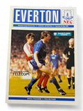 Everton vs Aston Villa 1989/90 programme