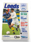 Leeds United vs Chelsea 1995/96 match day programme