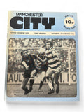 Manchester City vs Coventry City 1974/75 match day programme
