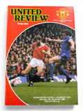 Manchester United vs Coventry City 1980/81 match day programme