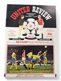 Manchester United vs Oxford United 1983/84 match day programme