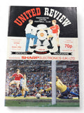 Manchester United vs Aston Villa 1989/90 match day programme