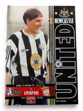 Newcastle United vs Liverpool 1995/96 match day programme