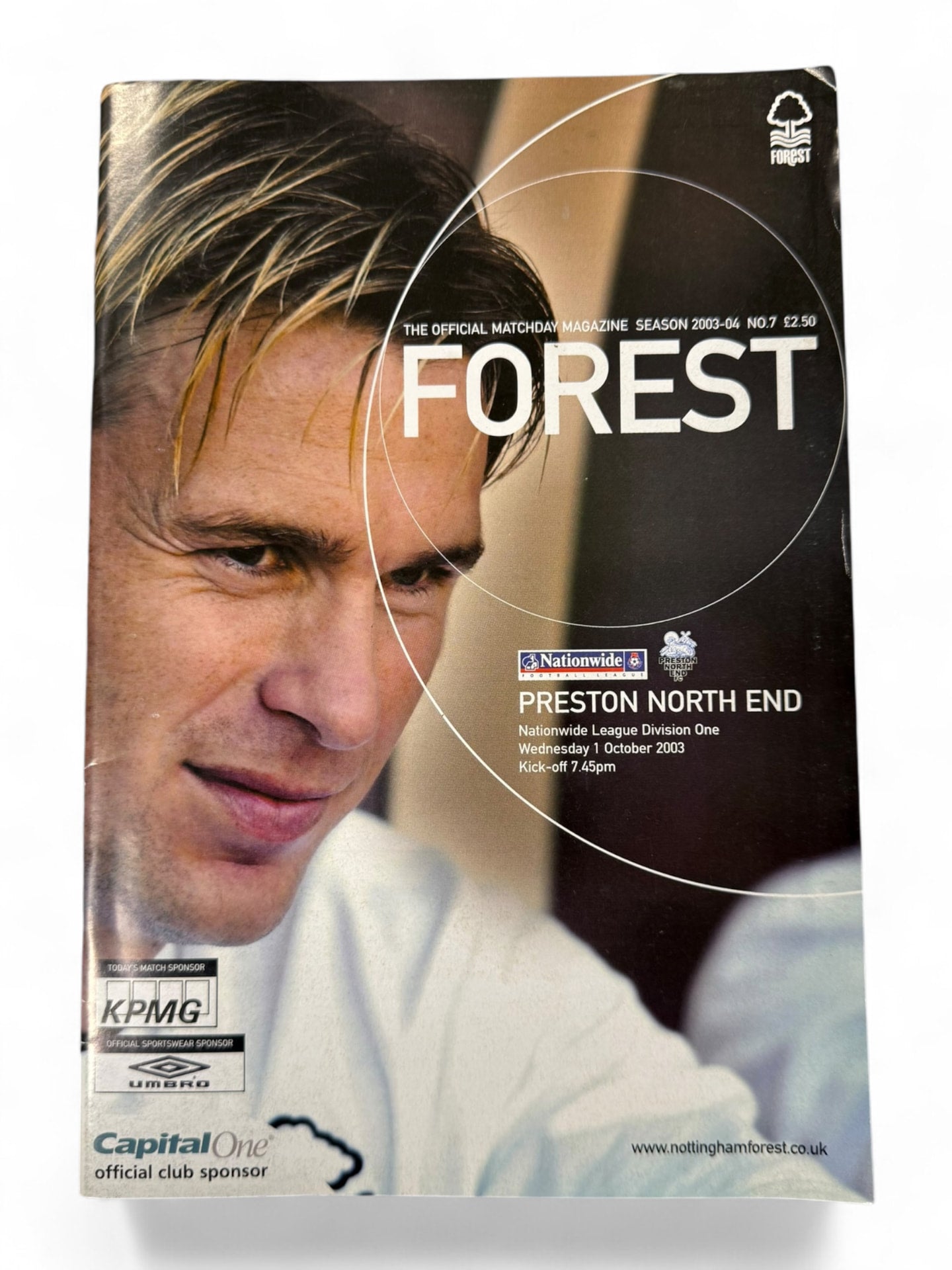 Nottingham Forest vs Preston North End 2003/04 programme