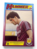 West Ham United vs Nottingham Forest 1986/87 programme