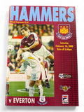 West Ham United vs Everton 1999/2000 programme