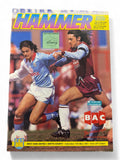 West Ham United vs Notts County 1990/91 programme