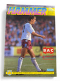 West Ham United vs Plymouth Argyle 1990/91 programme