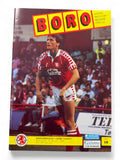 Middlesbrough v Derby County 1992 programme