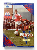 Middlesbrough v Oxford United 1994 programme