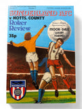 Sunderland v Notts County 1982 programme