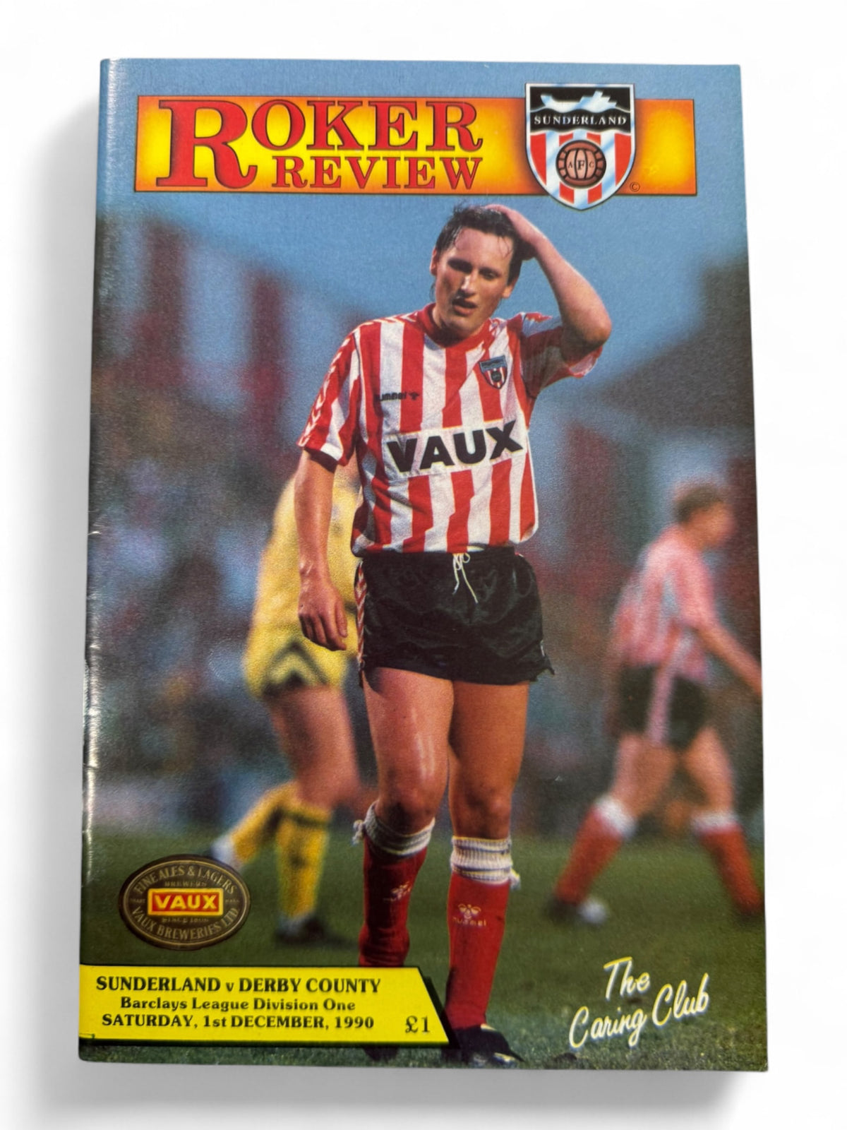 Sunderland v Derby County 1990 programme