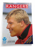Rangers v Morton 1987 programme