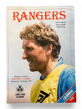 Rangers v Falkirk 1986 programme