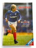 Rangers v Dundee 1986 Skol Cup programme