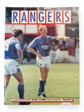 Rangers v St Mirren 1989 programme