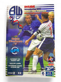 Bolton Wanderers v QPR 1999 programme