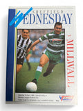 Sheffield Wednesday v Millwall 1989 programme