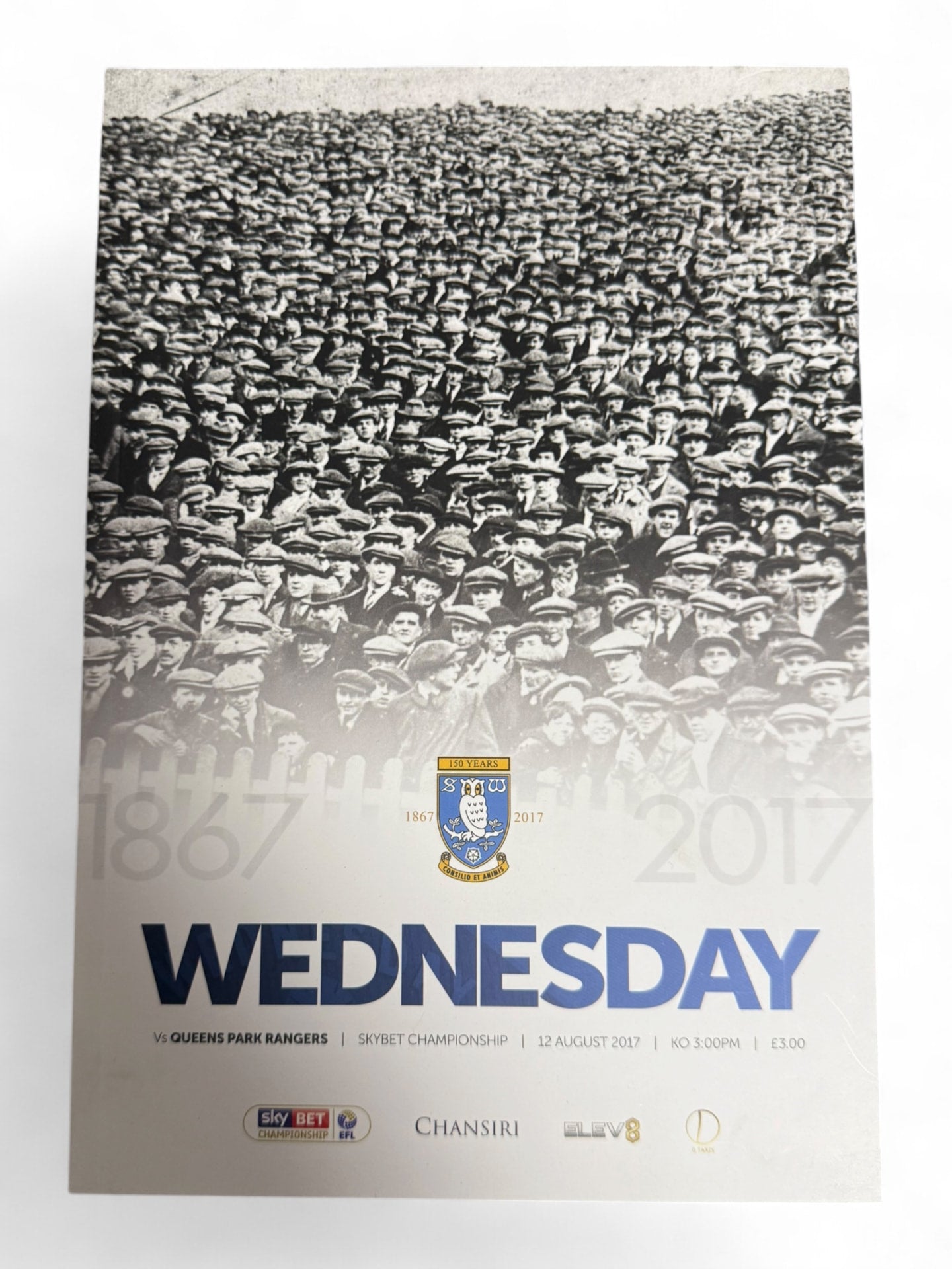 Sheffield Wednesday v QPR 2017 programme