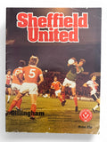 Sheffield United v Gillingham 1979 programme