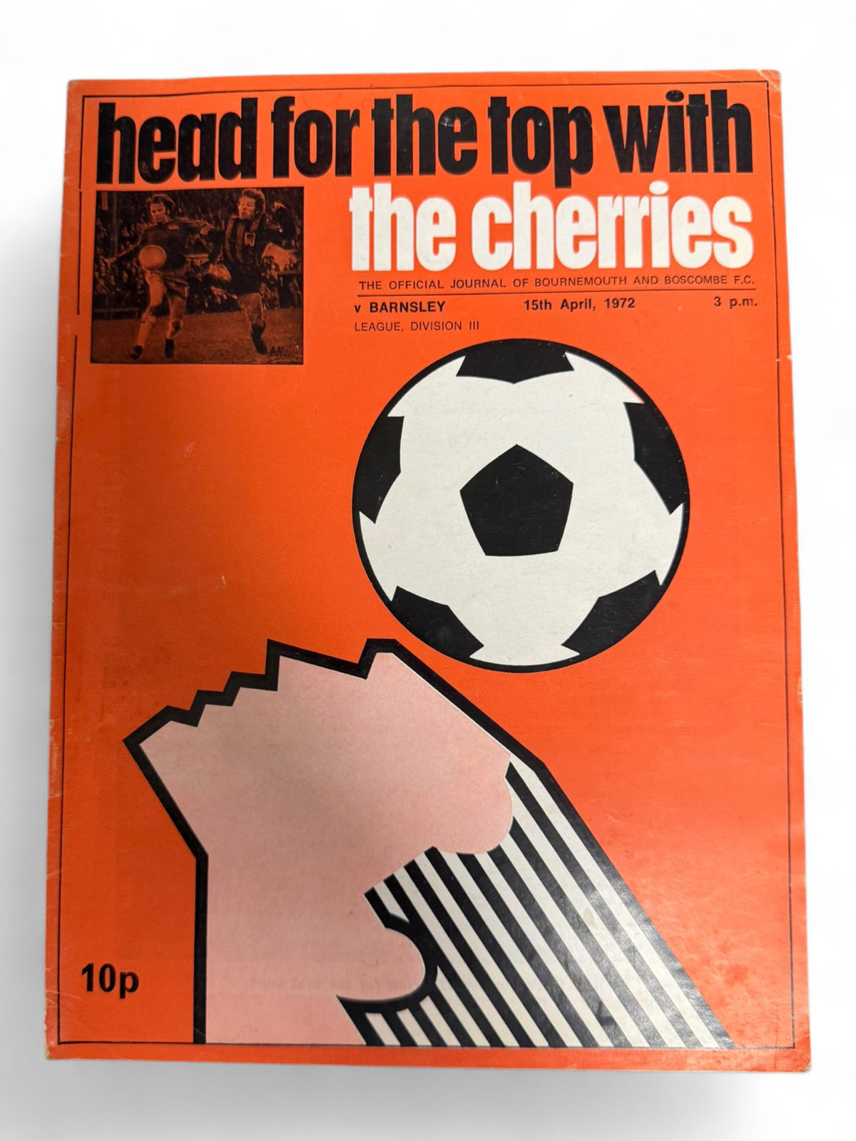 Bournemouth v Barnsley 1972 programme