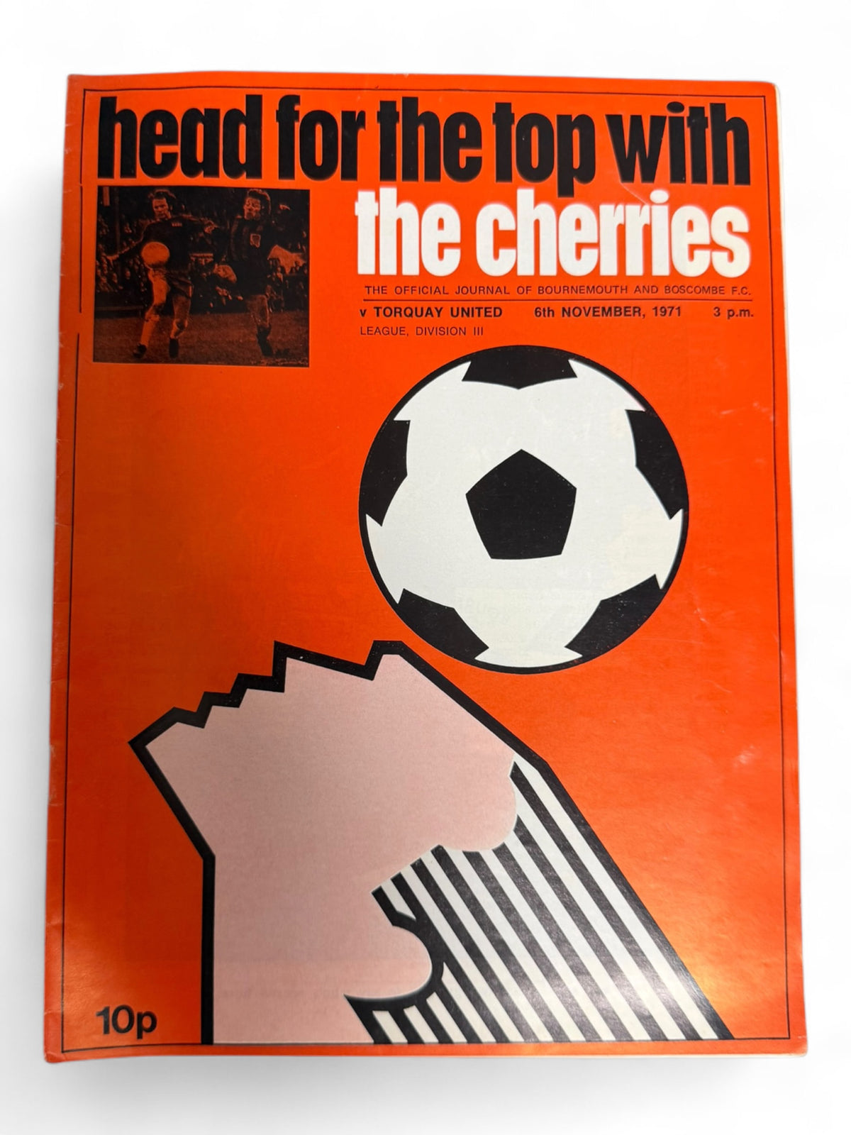 Bournemouth v Torquay United 1971 programme