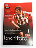 Brentford v Scunthorpe United 2005 programme